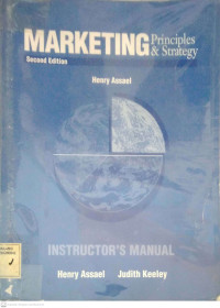 Marketing : Principles & Strategy