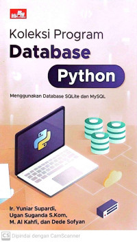 Koleksi Program Database Python : Menggunakan Database SQLite dan MySQL