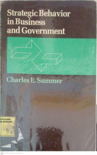 Image of Strategic Behavior In Business and Government (Weeding)