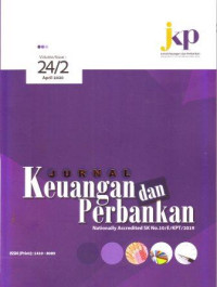 JKP: Jurnal Keuangan dan Perbankan (Nationally Accredited SK No.10/E/KPT/2019)