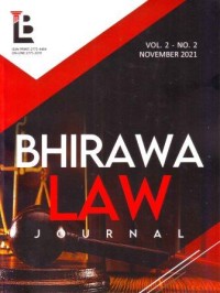 Image of BHIRAWA LAW JOURNAL