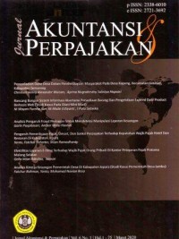 Image of JURNAL AKUNTANSI & PERPAJAKAN
