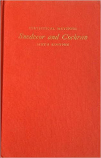 Image of Statistical Methods Snedecor and Cochran
