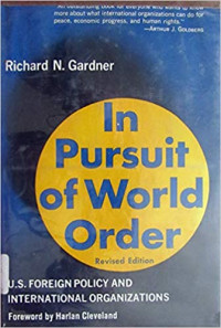 In Pursuit of World order