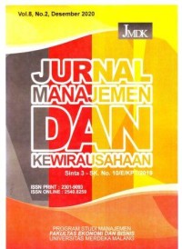 Image of JMDK, Jurnal Manajemen Dan Kewirausahaan