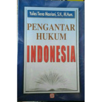 Image of Pengantar hukum Indonesia