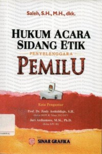 Image of Hukum Acara Sidang Etik Penyelenggara Pemilu