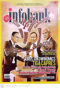 Image of Infobank: Jokowinomics Tiga Capres Banking & Finance Outlook 2024: Mimpi Basah Pertumbuhan Ekonomi 7%
