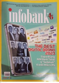 Image of INFOBANK: THE BEST DIGITAL BRAND 2023 (Siapa Bilang NIM Bank Tebal & Sedekah Kredit Mikro 0%)