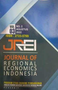 JREI: Journal Of Regional Economics Indonesia