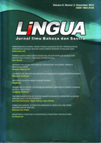 LINGUA: Jurnal Ilmu Bahasa dan Sastra