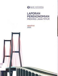 Image of Laporan Perekonomian Propinsi Jawa Timur Agustus 2020