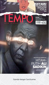 TEMPO: HITAM PUTIH ALI SADIKIN (Gubernur Jakarta Yang Melampaui Zaman. H. 64)