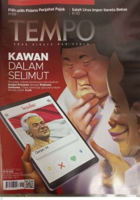 Image of TEMPO: KAWAN DALAM SELIMUT (Presiden Jokowi berencana menduetkan Ganjar Pranowo dengan Prabowo Subianto. Tidak menutup opsi penundaan Pemilu 2024. H.24)