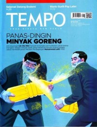 Image of TEMPO (Panas-Dingin Minyak Goreng), Ahli keuangan Lin Che Wei menjadi tersangka permufakatan jahat karena mengatur ekspor minyak sawit yang membuat minyak goreng langka. Jaksa membidik peran Menteri Perdagangan Muhammad Lutfi. H.60