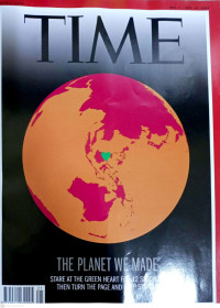 Image of TIME: The Palnet We Made (Stare At The Green Heart For 12 Seconds, Then Turn The Page And Keep Staring)
