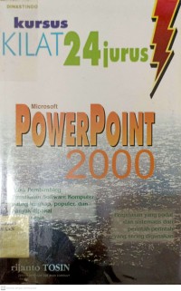 Image of Kursus Kilat 24 Jurus Microsoft Power Point 2000
