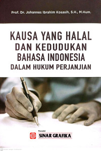 Kausa yang Halal dan Kedudukan Bahasa Indonesia dalam Hukum Perjanjian