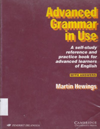 Image of Advanced Grammar in Use
