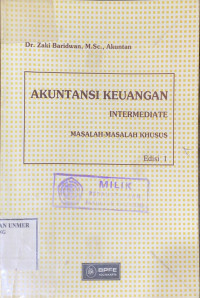 Image of Akuntansi Keuangan Intermidiate, Masalah-Masalah Khusus (Weeding)