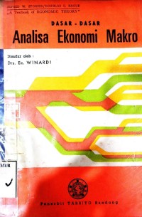 Image of Dasar-dasar analisa ekonomi makro (Weeding)