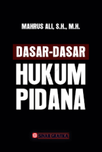 Image of Dasar-dasar hukum pidana