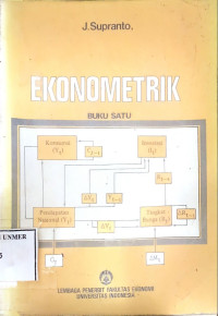 Image of Ekonomimetrik Buku I