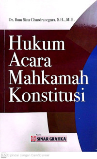 Hukum Acara Mahkamah Konstitusi