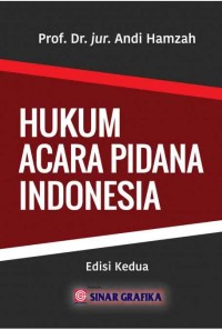 Image of Hukum Acara Pidana Indonesia (Edisi Kedua)