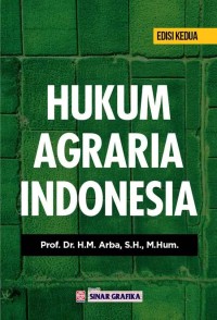Image of Hukum Agraria Indonesia