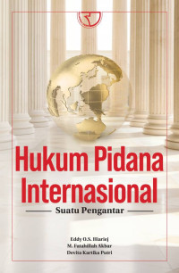 Hukum Pidana Internasional Suatu Pengantar