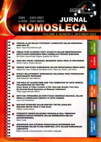 Image of Jurnal NOMOSLECA (2 EKS)