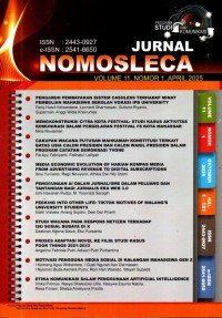 Image of Jurnal NOMOSLECA