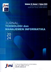 Image of Jurnal Teknologi dan Manajemen Informatika