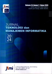 Image of Jurnal Teknologi dan Manajemen Informatika