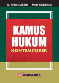 Image of Kamus hukum kontemporer