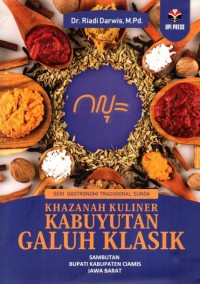Image of Khazanah Kuliner Kabuyutan Galuh Klasik