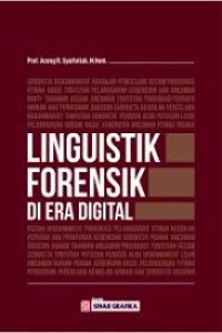 Image of Linguistik Forensik Di Era Digital