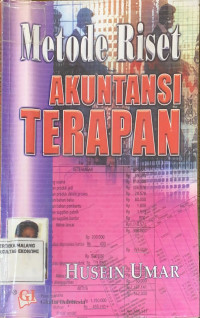 Image of METODE RISET AKUNTANSI TERAPAN
