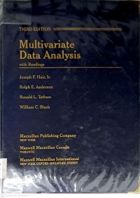 Image of Multivariate data analysis