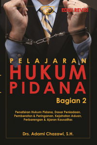 Image of Pelajaran Hukum Pidana Bagian 2
