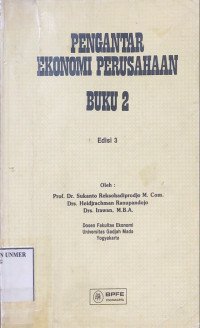 Pengantar Ekonomi Perusahaan (I)