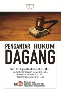 Image of Pengantar hukum dagang