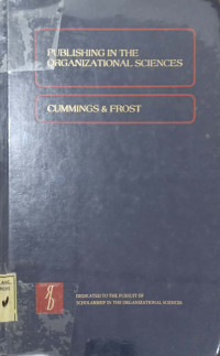 Image of Publishing In The Organizational Sciences
