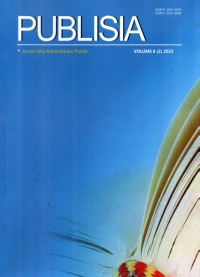 Image of PUBLISIA : Jurnal Ilmu Administrasi Publik (2 EKS)