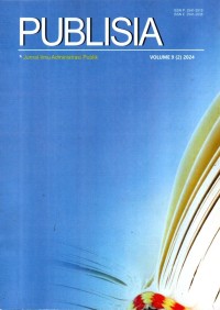 Image of PUBLISIA : Jurnal Ilmu Administrasi Publik
