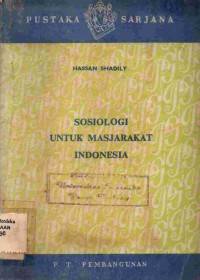 Image of Sosiologi untuk masyarakat Indonesia