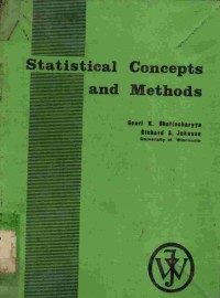 Image of Statistical concepts and methods