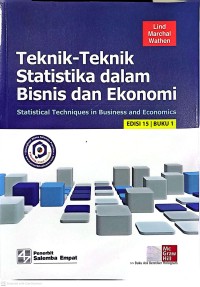 Image of Teknik-Teknik Statistika dalam Bisnis dan Ekonomi (I)