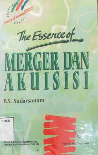 Image of The Essence of mergers and acquisitions